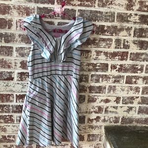 Girls Circo Dress L 10/12 Ruffle Top w/pockets